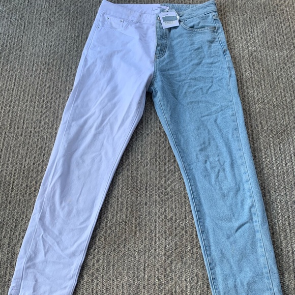 Adika colorblock jeans - Picture 1 of 2